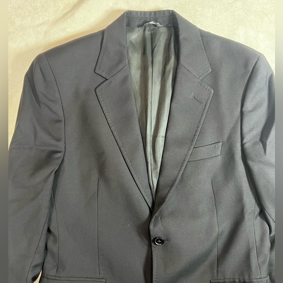 Dolce & Gabbana D&G 42R 100% Lana Wool Solf Elegant Black Blazer Made in Italy - Picture 3 of 14
